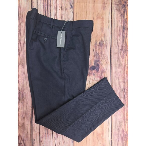 Michael Kors Mens Slim Fit Wrinkle Resistant Matisse Dress Pants NWT 36W X 29L - Picture 2 of 7